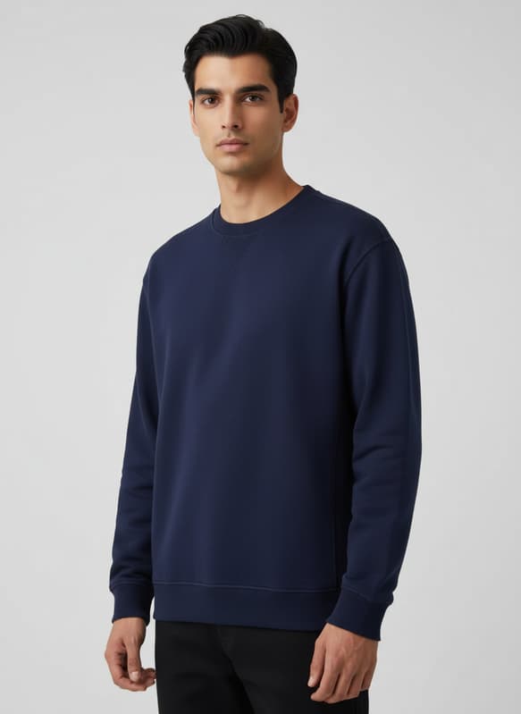 Crew Neck Sweatshirt - Default